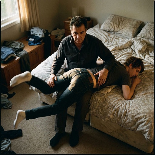 MM Spanking im Schlafzimmer