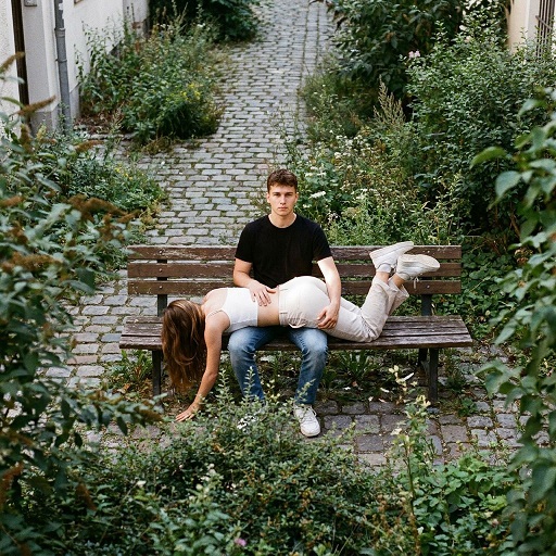 MF Spanking Date: Junger Mann versohlt junge Frau in Gasse